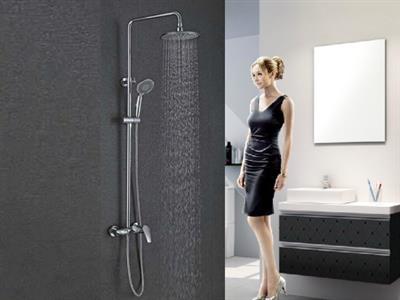 Bộ sen cây tắm đứng nóng lạnh EL-S902 (Trắng bạc)